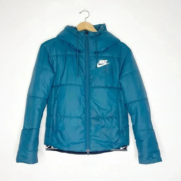 Nike Women's Therma-FIT Repel Synthetic Fill Teal Jacket Size XS - Picture 1 of 5